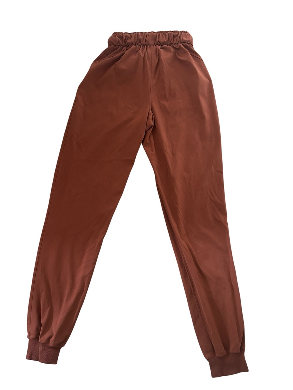 lululemon athletica Women's Rust-Brown Drawstring Joggers - Picture 2 of 3